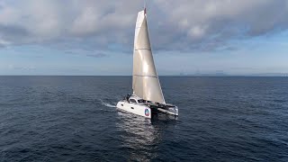 Sailing from La Grande Motte to Corsica.