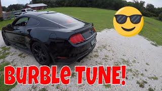 EcoBoost Mustang Burble Tune - Big Power Stock Turbo