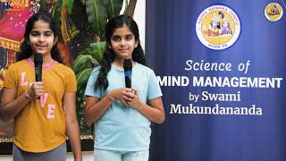 Amazing Cute Little Girls Share Their Experience of Attending Yoga, Meditation and Talks by Swamiji