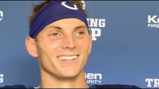 Indianapolis Colts - Alec Pierce talks about learning his craft from craft master Reggie Wayne