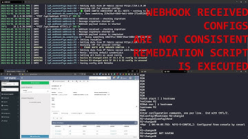 [DEMO] IP Fabric with webhooks and Nornir for automated remediation.