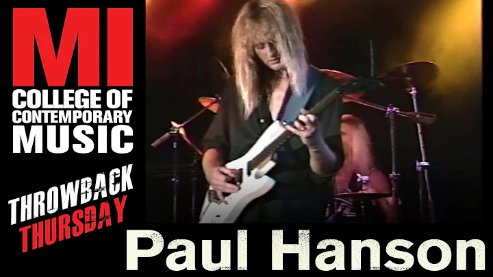 Paul Hanson Throwback Thursday From the MI Library