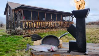 Trout Catch & Cook Using My Crazy New Grill!