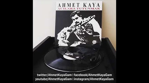 Thumbnail of Ahmet Kaya Öyle Bir Yerdeyim Ki (plak kaydı)