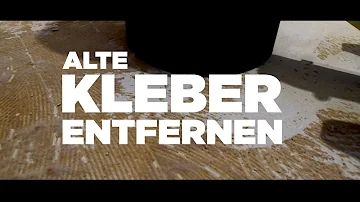 Wie bekommt man Klebereste von Beton entfernen?