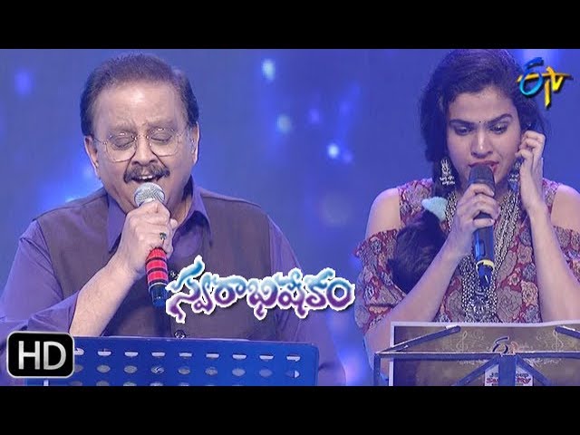 Enno Ratrulosthayi Song | SP Balu,SravanaBhargavi Performance | Swarabhishekam| 20th Oct 2019|ETV