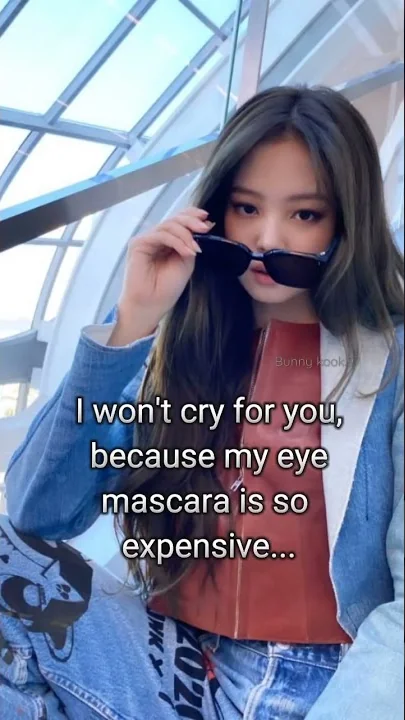 Savage lines said by JENNIE 😎🖤 #shorts