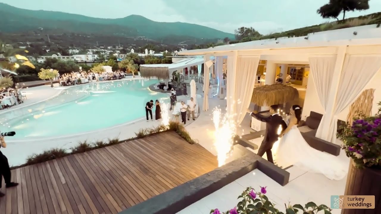 Turkey Weddings Sabine & Salim Bodrum Susona LXR Wedding