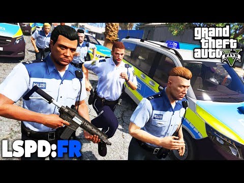 GTA 5 LSPD:FR - GROSSEINSATZ im GANGGEBIET - Deutsch - Polizei Mod #77 Grand Theft Auto V