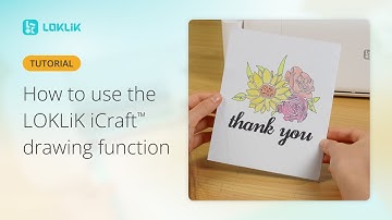 How to use the LOKLiK iCraft drawing function (English tutorial)