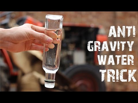 How To Do Anti-Gravity Water Trick