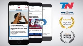 TN fue elegido mejor servicio móvil de noticias del mundo screenshot 2