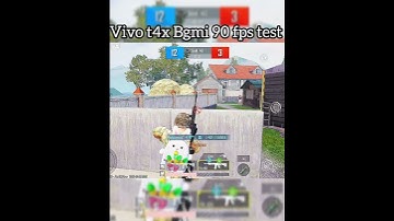 how to Vivo T4X 5G bgmi 90 fps test,Vivo T4X 5G