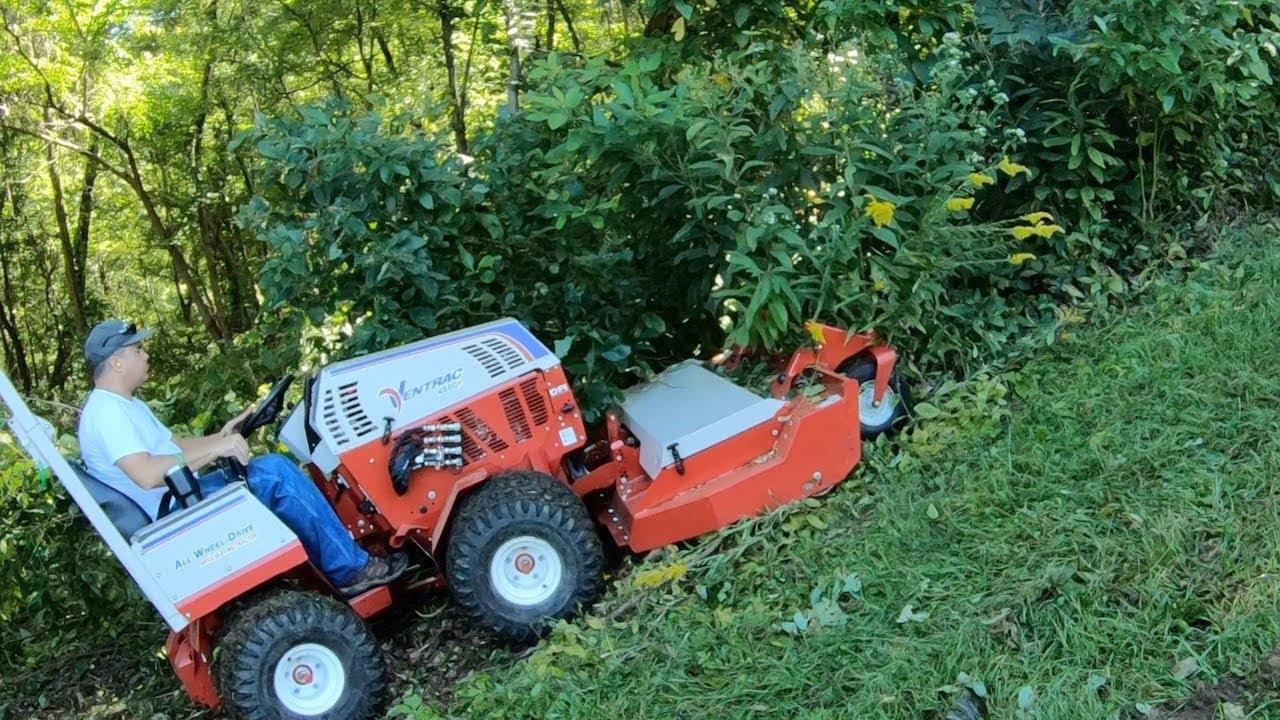 Super Duty Compact Tractor!! How to Clear A Wooded Area!