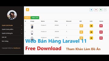 Share Miễn Phí Source Code Đồ Án Website Bán Hàng Laravel 11
