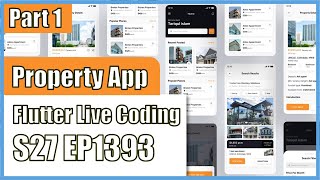 [Flutter] Flutter Live Coding EP1393 (Property App Part 1)