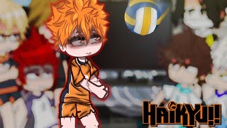 [ Reaction to Hinata Shoyo ]  //haikyuu// gacha club (2 Part?)