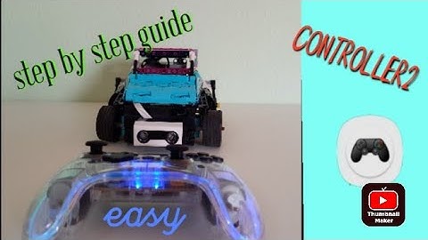 BrickController 2 app step by step guide with PS4 Controller for Lego Tutorial
