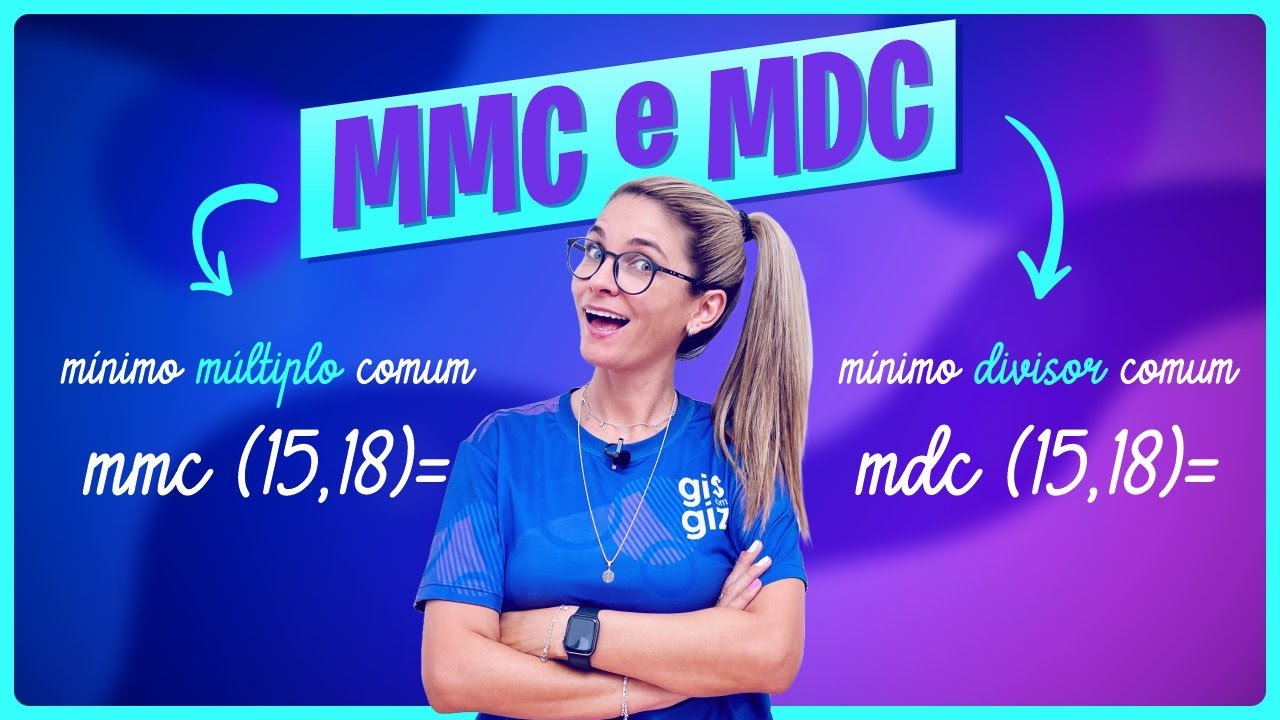 MMC - MÍNIMO MÚLTIPLO COMUM, MMC 5º e 6ºano, \Prof. Gis/