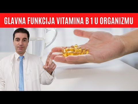 Simptomi nedostatka VITAMINA B1 i koja mu je glavna funkcija?