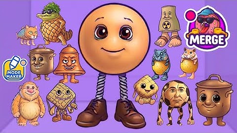 Merge Fellas Italian Brainrot Gameplay Walkthrough Reaching Max Level New Update Mode Maker