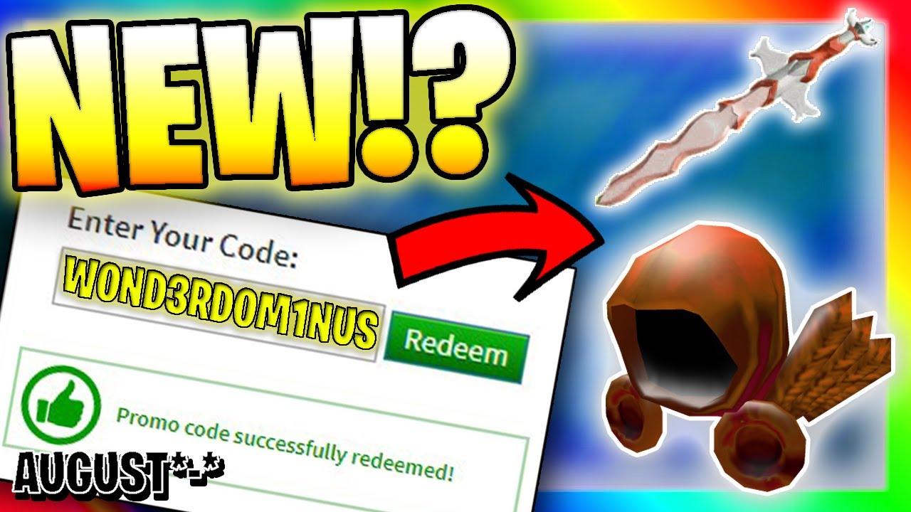 5x Code All New Promo Codes In Roblox August 2020 Youtube - free robux codes 2020 youtube