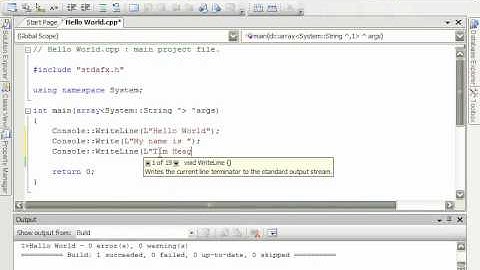 01  C++ Fundamentals 05  More MS Visual C++ 2005 Express Edition