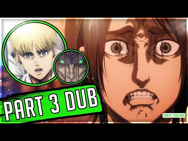 When Will Attack on Titan Season 4 Part 3 Be Released in English Dubbed?
