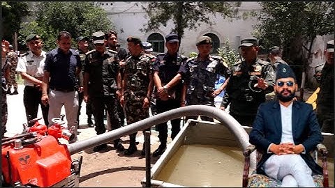 बालेन शाहको नगर प्रहरी  हरुको बिपतको समयको लागि पुर्ब तयारी यस्तो  #balenshah  #balen