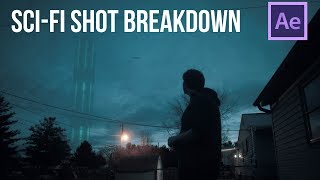 After Effects VFX Breakdown: Futuristic Building and Explosion Shot