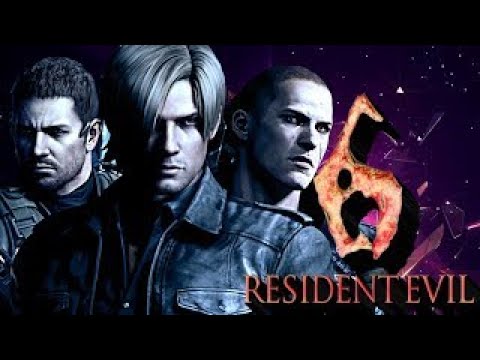 Resident Evil 6 (КООПЕРАТИВ) на русском | СЛОЖНОСТЬ - КОШМАР ...