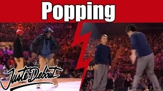 POPPING style dance battle: Monsta Pop & Venom (Canada) vs PopChen & Popjs (Singapore) Resimi