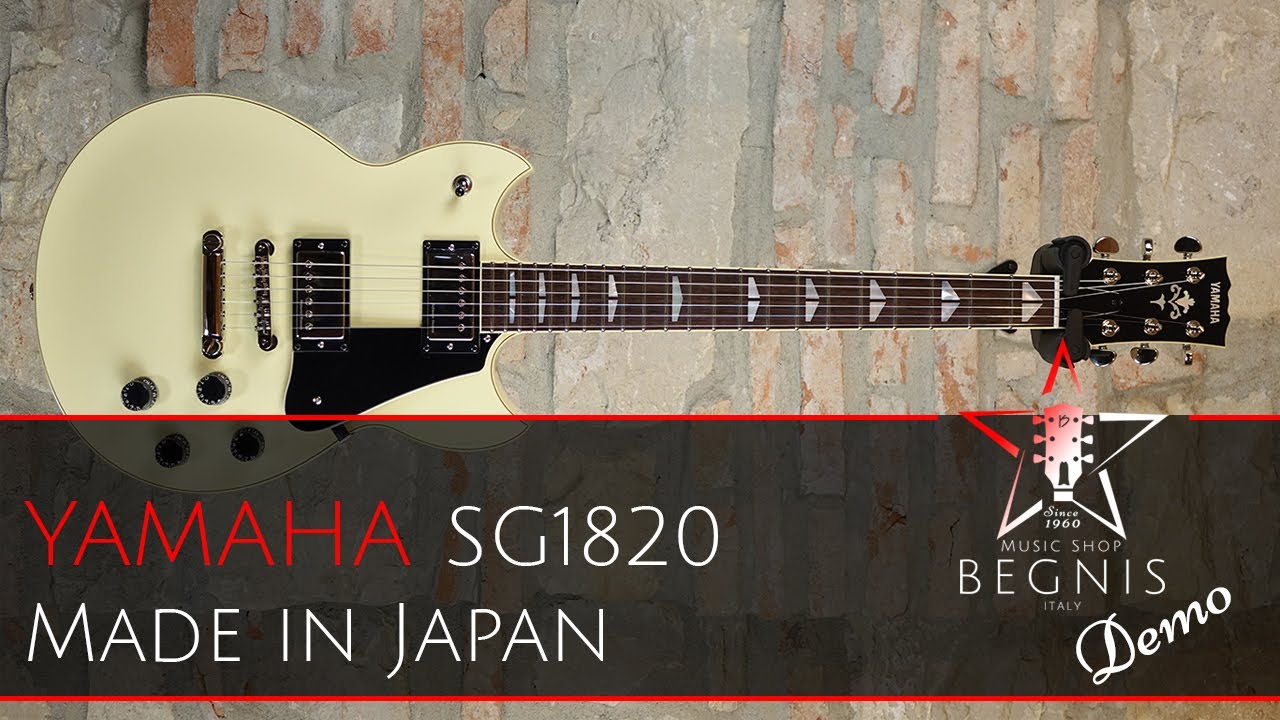 DEMO - YAMAHA SG1820 Made in Japan in Suhr Hombre 