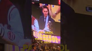 @NBA @lakers Pau Gasol Tribute Tuesday, March 7, 2023 #losangeles #california #2023 #lakernation