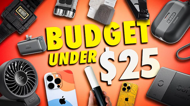12 Budget EDC/Tech Gifts UNDER $25 for Men - Gift Guide 2025 thumbnail