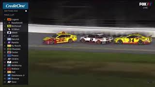 joey fails to hot tail it outta there (NASCAR Meme)