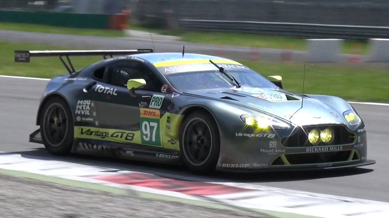 Aston Martin V8 Vantage GTE - AMAZING Sound On Track!