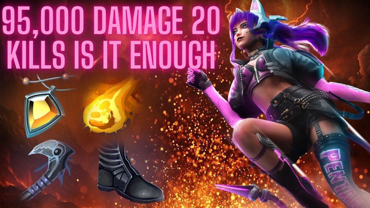 Neon is Insane!! 95k Damage 20 Kills - Predecessor Ranked Paragon