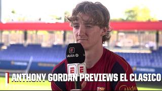 Anthony Gordon EXCLUSIVE!  🙌  Life in SPAIN, relationship with Yamal & Pedri plus MORE! 😍 | ESPN FC Update