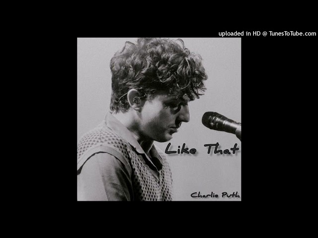 Charlie Puth - Like That class=