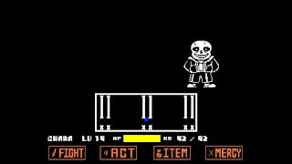 Undertale Sans No Hit Except For Scripted Damage