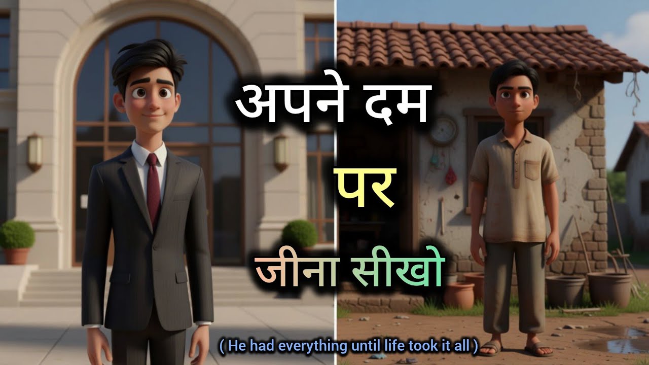 अपने दम पर जीना सीखो । हार कर जीतने की प्रेरणादायक कहानी । Struggle to success 