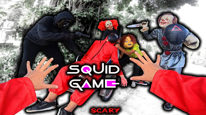 SQUID GAME CRAZY BOSS KILLED CLOWNS ( epic parkour pov chase )