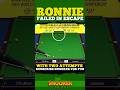 Ronnie Failed in Escape 💔| #shorts #youtubeshorts #trending #snooker #ding #juddtrump #ronnie