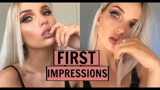 FIRST IMPRESSIONS (HUGE FAIL!!!) ABH, Benefit, MAC | Natalie Boucher