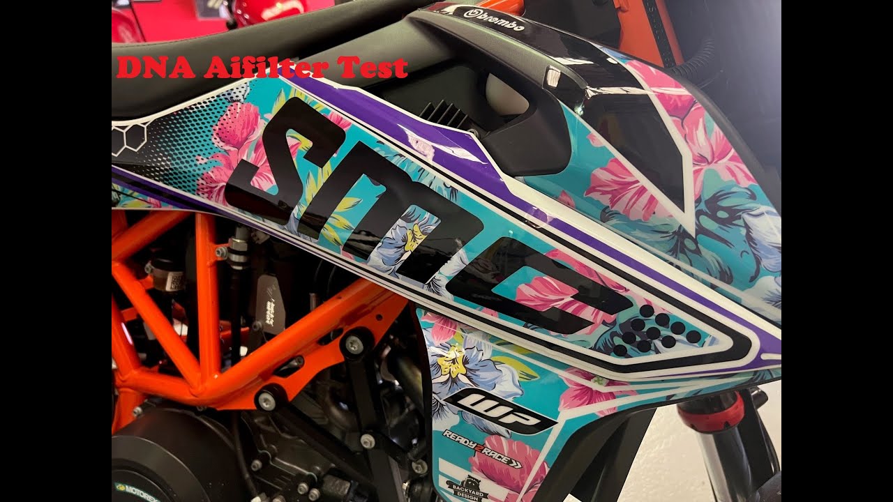 KTM 690 SMC-R DNA Air Filter and Power Commander 6 Testing on the Dyno