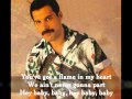 Freddie Mercury - Hold on - Lyrics