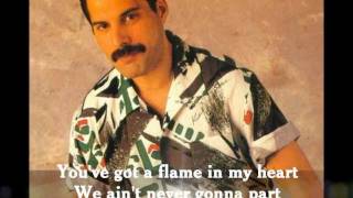 Freddie Mercury - Hold on - Lyrics