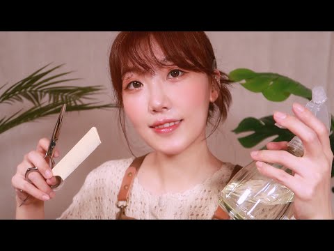 ASMR Relaxing Hair Salon 잠이오는 미용실 상황극