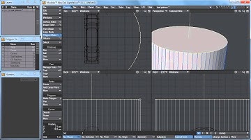 Tutorial Modeling of an Engine Pistons setup in lightwave